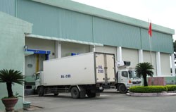 A new refrigerated warehouse of Cuu Long Serapo JSC in the Mekong Delta province of Tra Vinh (Photo: VNA)